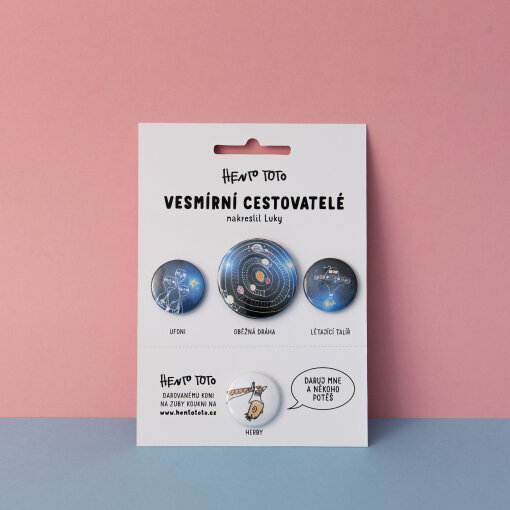 odznak Vesmírní cestovatelé